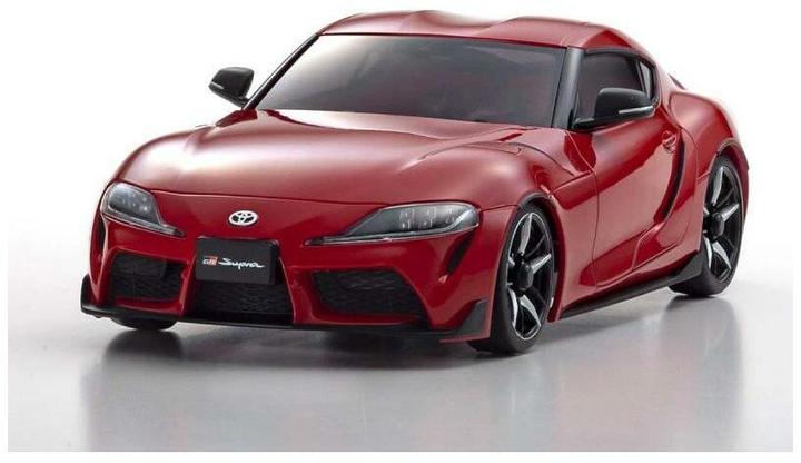 Immagine prodotto Kyosho Mini-Z MA-020 Toyota GR Supra A90, rosso AWD, 1:27, pronto all'uso (RTR pronto all'uso)