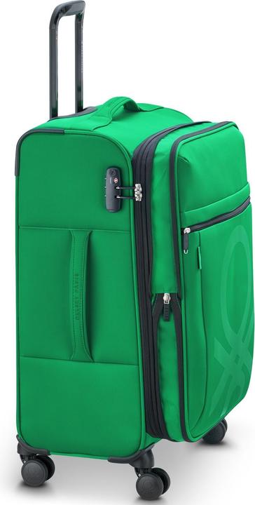 Image du produit Delsey Paris x United Colors of Benetton Color Block Chariot cabine à 4 roues S 55 cm avec pli extensible (77 l, Bagage à main (jusqu'à 50l))