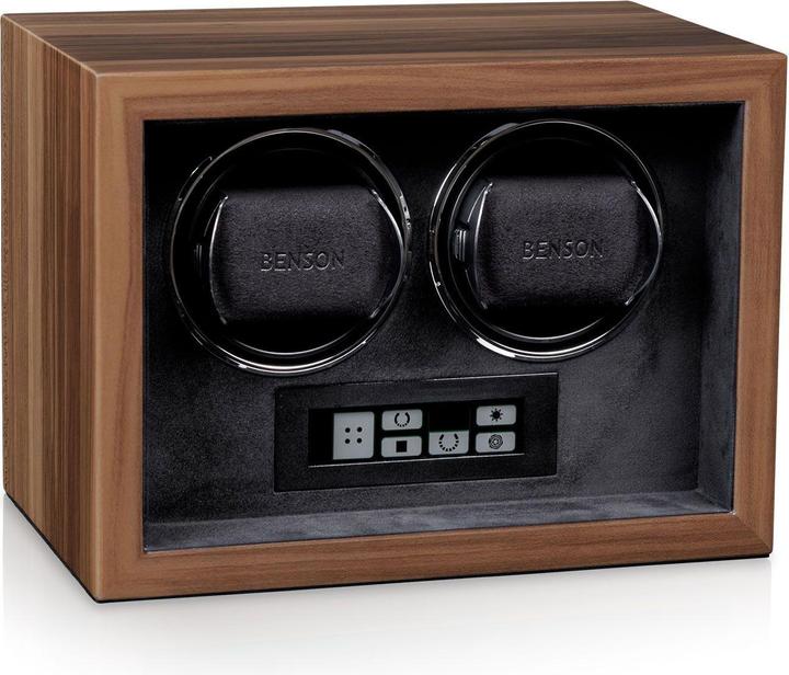 Actual product image Benson Watchwinder Compact Double - Walnut (2 x)
