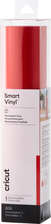 Cricut Vinyl film Smart Permanent 33 x 366 cm, 1 piece, Red (1 x)