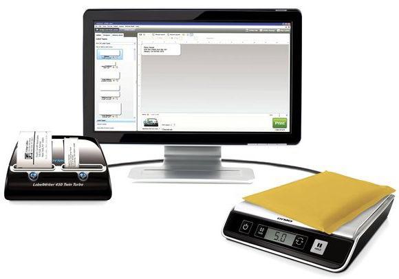 Image du produit Dymo M10 Pèse-email Noir, argent