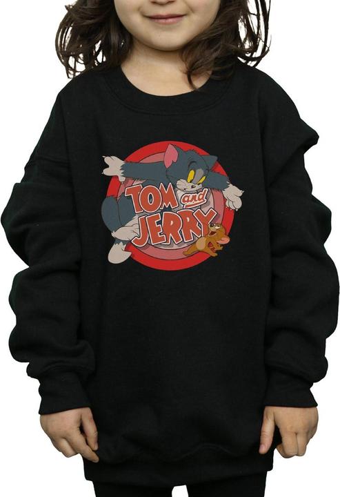 Actual product image Tom & Jerry Girls Classic Catch Sweatshirt (140, 146)