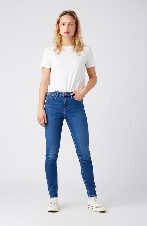 Immagine prodotto Wrangler Skinny a vita alta (32, 34)