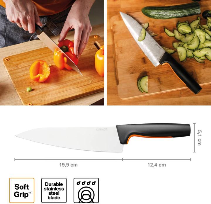 Produktbild Fiskars Chef's knife set Functional Form FF 2 pcs. (19.90 cm)