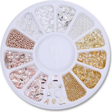 Nagellack24 Strasssteine Metal Mix (Nagellackentferner)