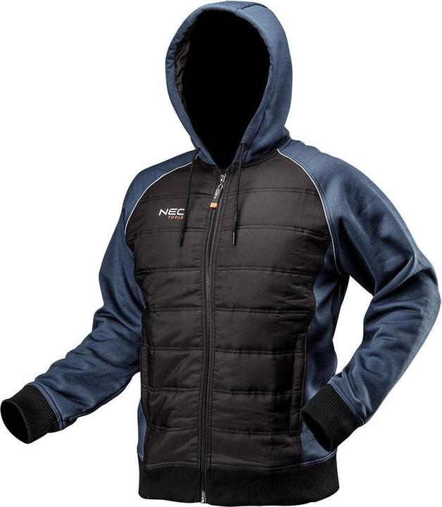 Produktbild Neo Strick-Sweatshirt wattiert mit Kapuze Grösse XXL (XXL)