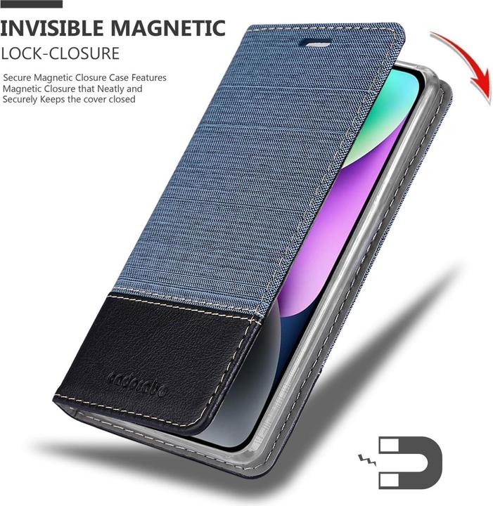 Produktbild Cadorabo Hülle für Apple iPhone 14 im Jeans Book Style (Apple iPhone 14)