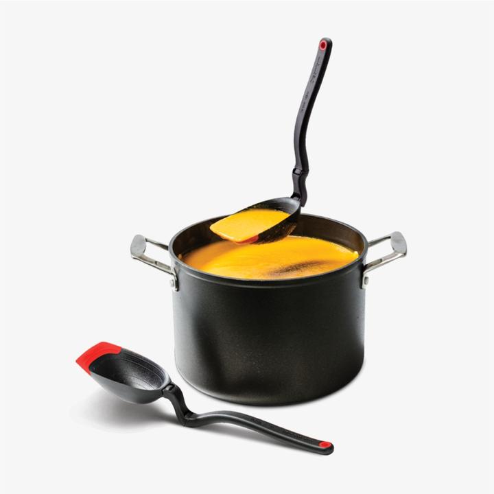 Actual product image DreamFarm Cooking and Serving Spoon Spadle red