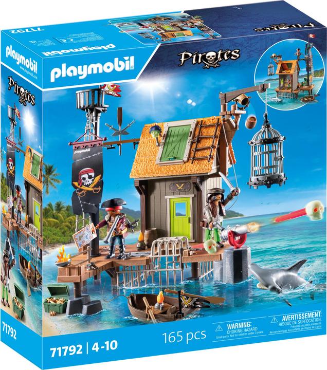 Actual product image Playmobil Pirate harbour with pirate prison (71792, Playmobil Pirates)