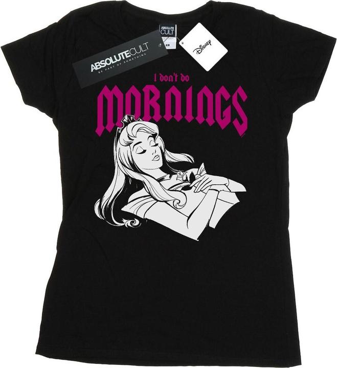 Immagine prodotto Disney Sleeping Beauty Don't Do Mornings Maglietta Donna (XXL)