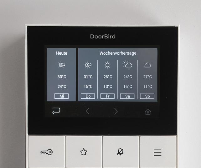 Produktbild Doorbird IP Video Innenstation A1101 (WLAN, Ethernet)