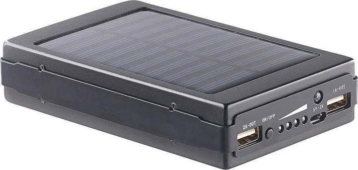 Actual product image Revolt 2in1 solar power bank with camping light (11000 mAh, 40.70 Wh)