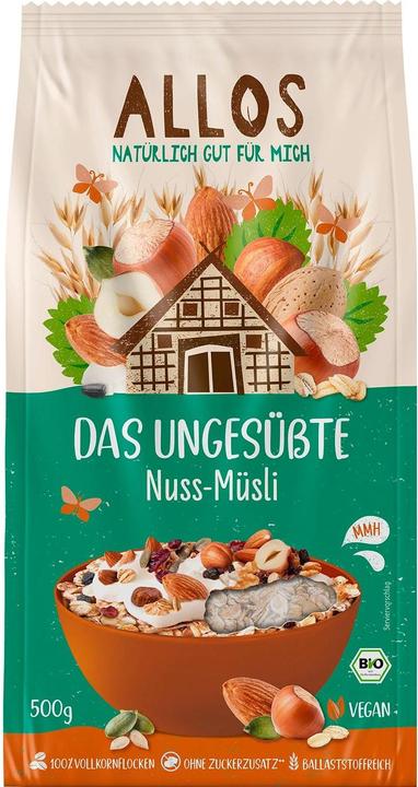 Image du produit Allos Le muesli aux noix non sucré (500 g)