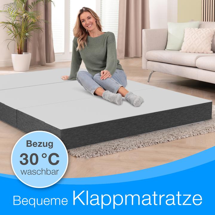Immagine prodotto Bestschlaf Materasso Visco per ospiti (120 x 200 cm, Nucleo di schiuma)