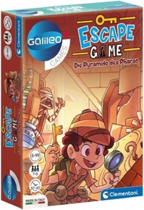 Image du produit Clementoni Galileo Escape La pyramide du pharaon (Allemand)