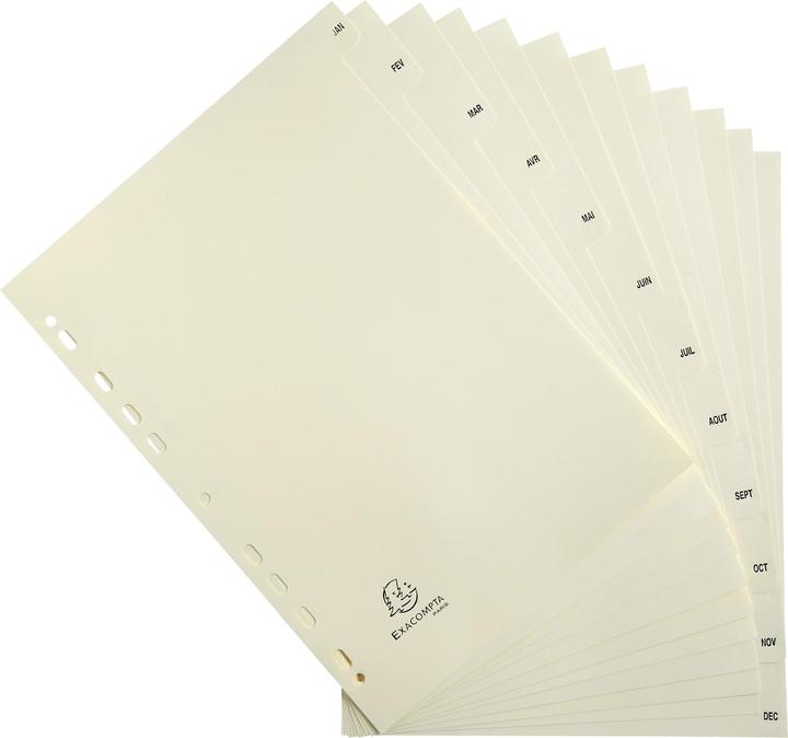 Actual product image Exacompta Cardboard register - ivory