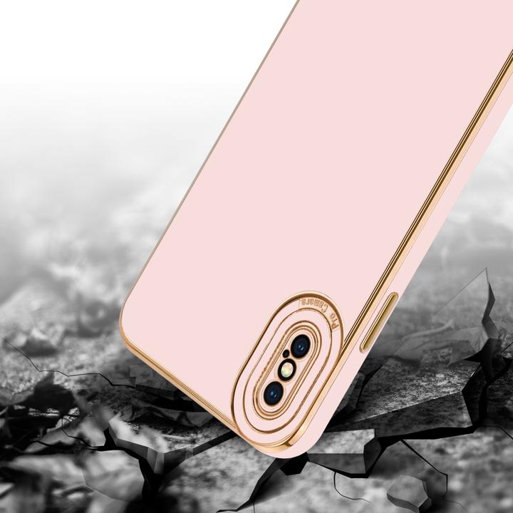 Actual product image Cadorabo TPU case with camera protection for Apple iPhone X / XS (Apple iPhone X)