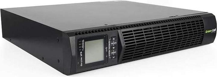 Actual product image GreenCell RTII 1000VA 900W for Server Rack Black - Online UPS (1000 VA, 900 W, Online double converter UPS)