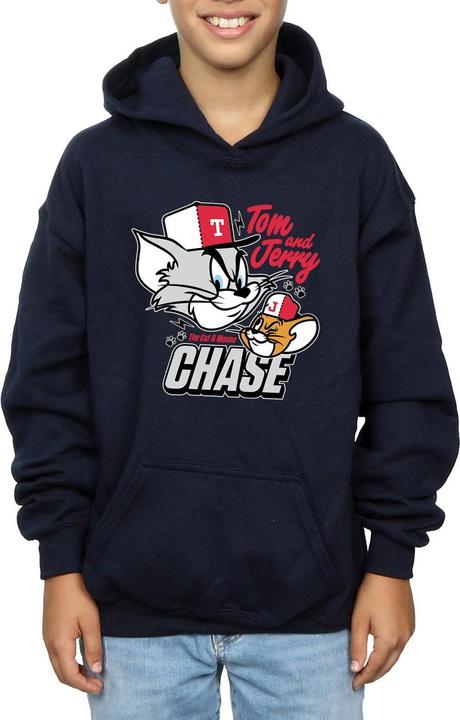 Produktbild Tom & Jerry Cat & Mouse Chase Kapuzenpullover Jungen (128)