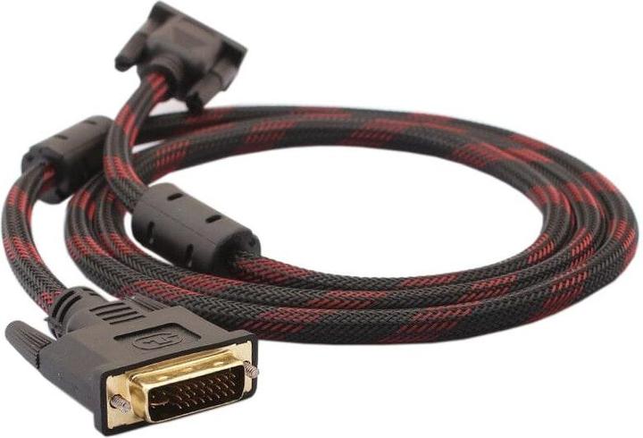 Produktbild JTI DVI-zu-VGA-Adapterkabel (DVI, 150 cm)