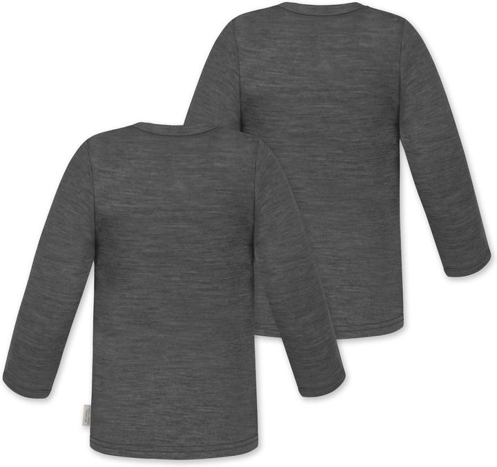 Actual product image Normani 2-pack baby merino longsleeve "Taupo" - 9465 (104)