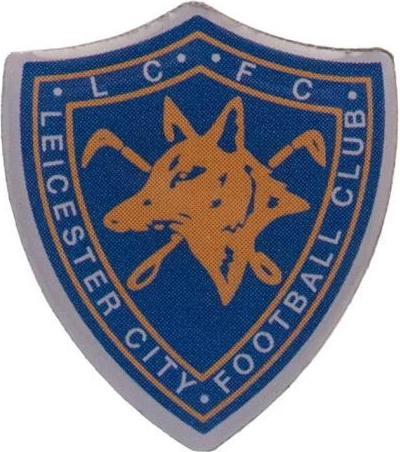 Actual product image Leicester City FC Retro Badge Metal