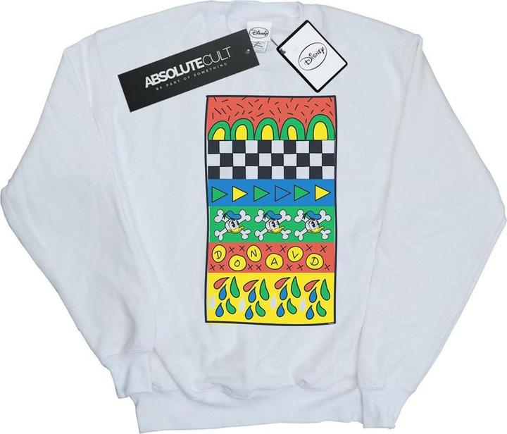 Immagine prodotto Disney Donald Duck Vintage Pattern Felpa Donna (XXL)