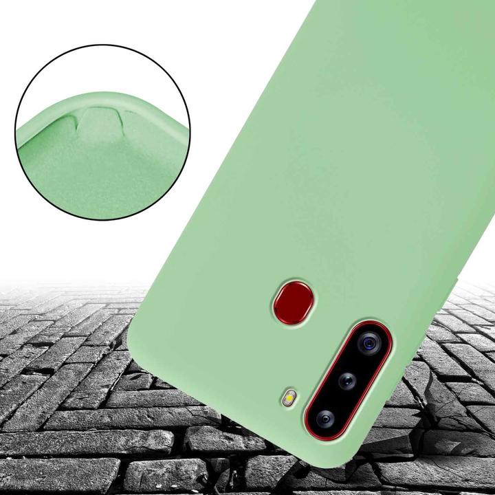 Produktbild Cadorabo TPU Cover Handy Kette Liquid (Samsung Galaxy A21)