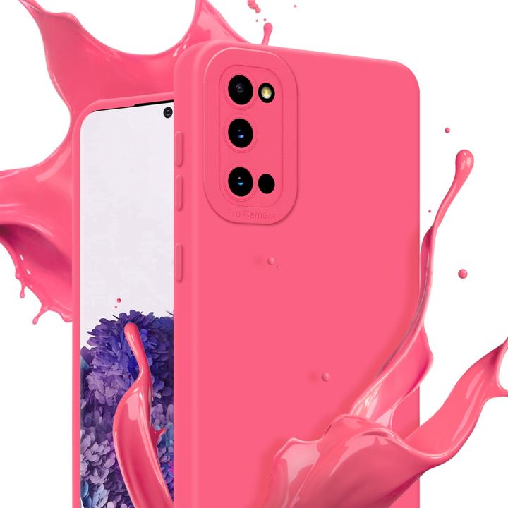 Actual product image Cadorabo Case for Samsung Galaxy S20 in TPU Fluid LM162 Style (Samsung Galaxy S20+)