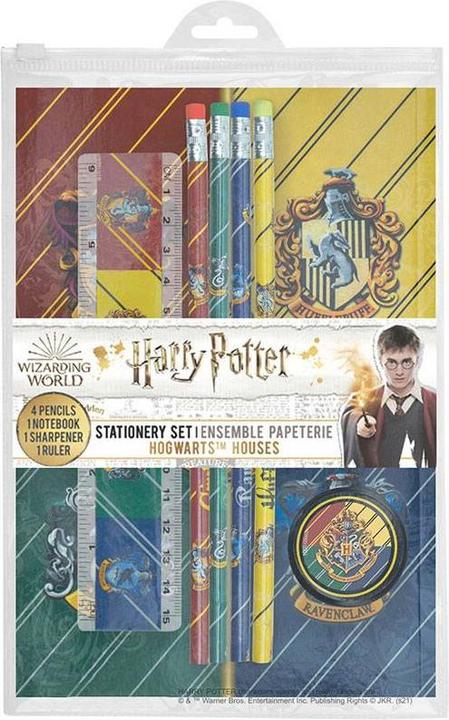 Actual product image Cinereplicas Harry Potter - Hogwarts Houses Writing Set