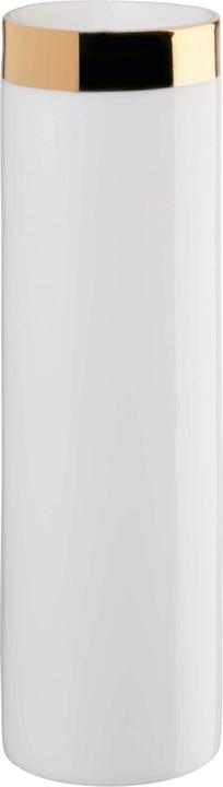 Produktbild ASA Selection ASA Windlicht / Vase mit Goldrand weiss 20,5 cm (1 x)