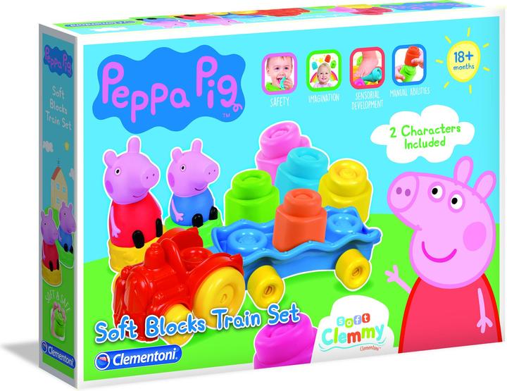 Produktbild Clementoni Clemmy Peppa Pig Holzscheit-Set