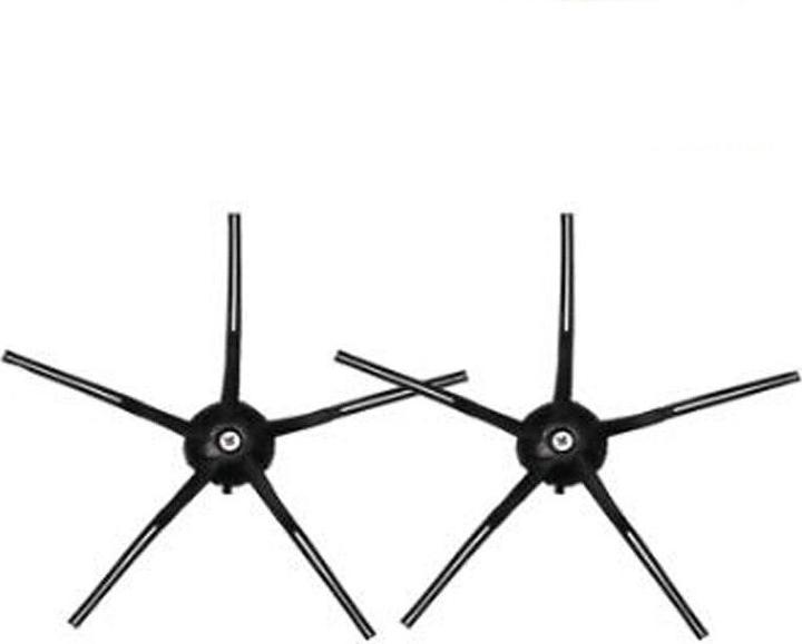 Immagine prodotto Hermex Spazzola laterale alternativa 2 pezzi per Roborock Serie S5 S6 Nero