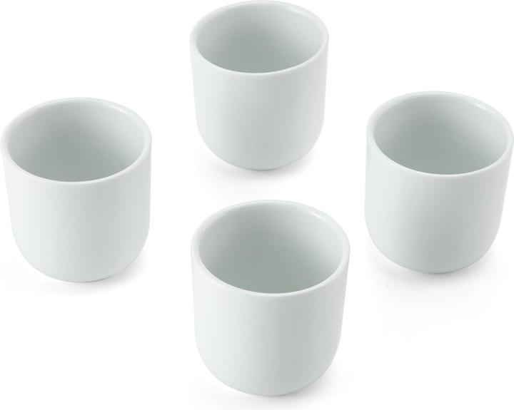Produktbild Mikasa Chalk Porcelain Egg Cups, Set of 4, White, 5cm (4 x)