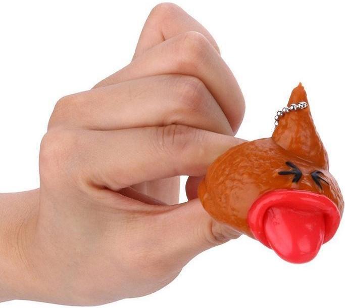 Image du produit PhoneLook Porte-clés universel souple et malléable caca (1 pièce)