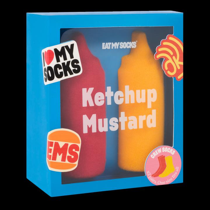 Produktbild Eat My Socks Ketchup&Mustard (2er Pack, One Size)