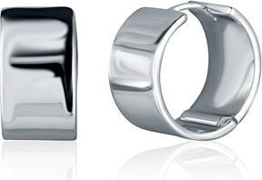 JVD - Minimalist silver hoop earrings SVLE2433XJ40000