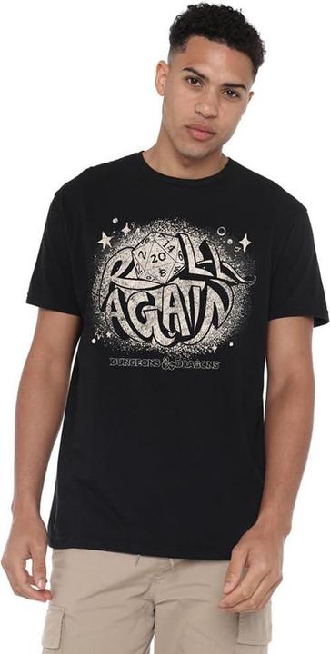 Actual product image Dungeons & Dragons Mens Roll Again Vintage T-Shirt (4XL)