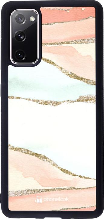 Image du produit PhoneLook Coque Galaxy S20 FE Silicone rigide noir Shimmering Orange (Samsung Galaxy S20 FE 5G)