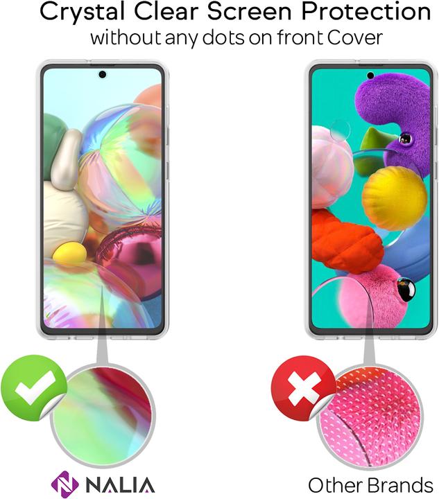 Immagine prodotto Nalia Custodia per cellulare a 360 gradi (Samsung Galaxy A71)