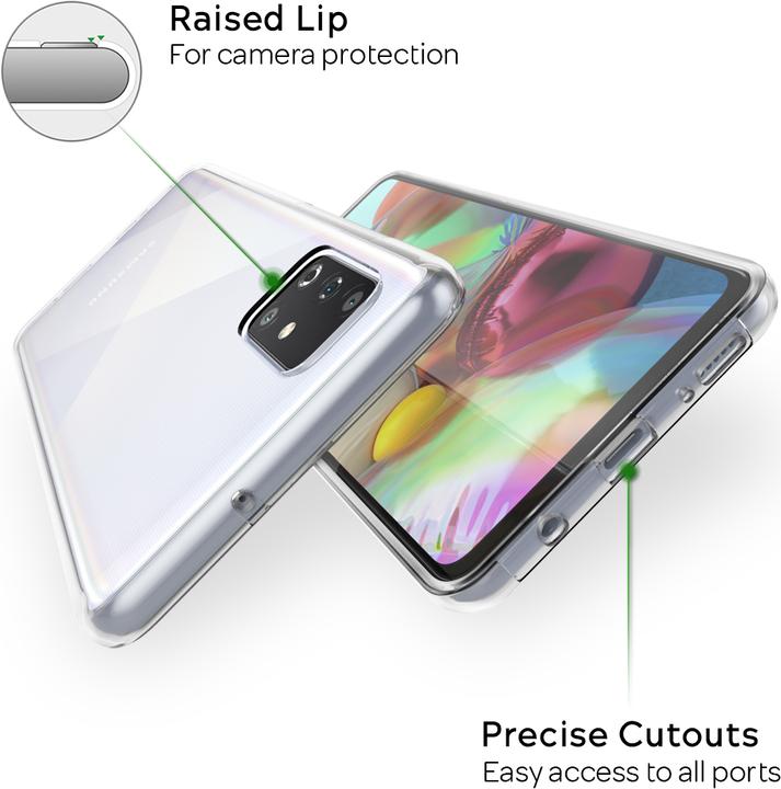Immagine prodotto Nalia Custodia per cellulare a 360 gradi (Samsung Galaxy A71)