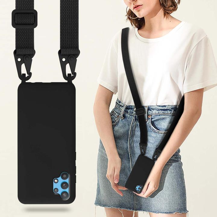 Produktbild Cadorabo TPU Cover Handy Kette Liquid (Samsung Galaxy A32)