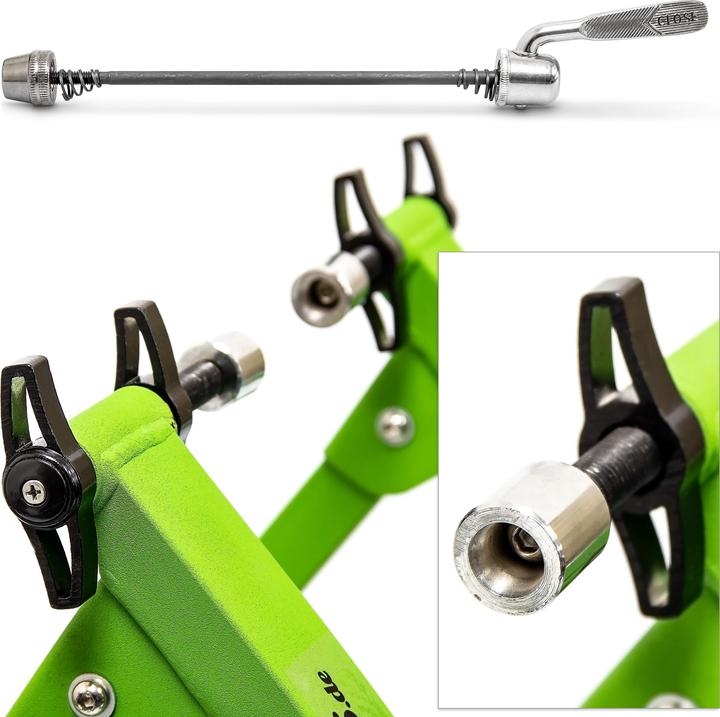 Actual product image Relaxdays Bicycle roller trainer