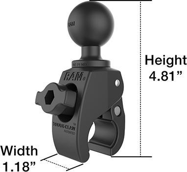 Produktbild Rammount RAM Klemmbacken-Halterung