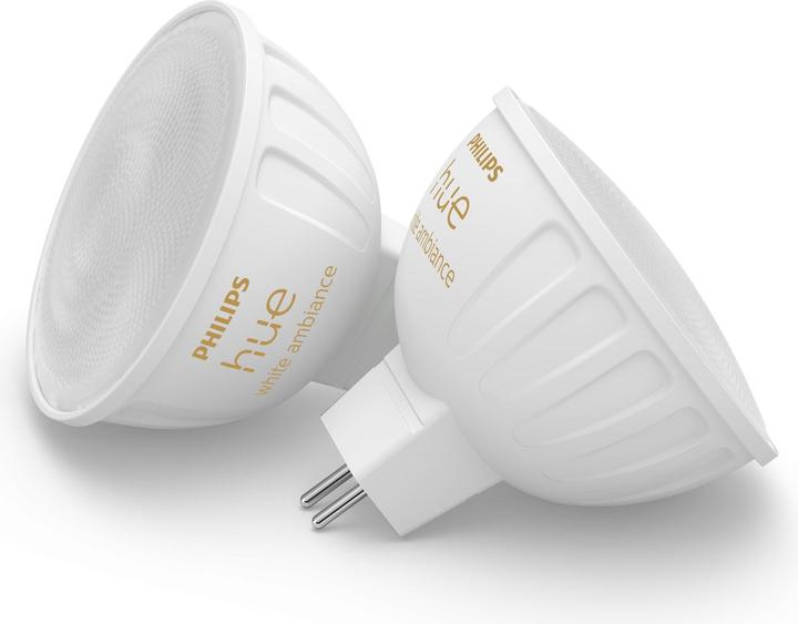 Actual product image Philips Hue White Ambiance (GU5.3, 5.10 W, 400 lm, 2 x, G)