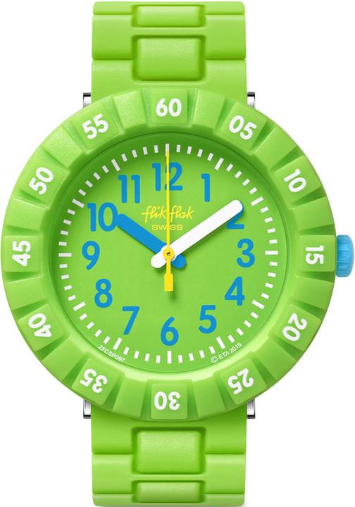 Immagine prodotto Flik Flak Solo verde (Orologio da polso analogico, 36 mm)