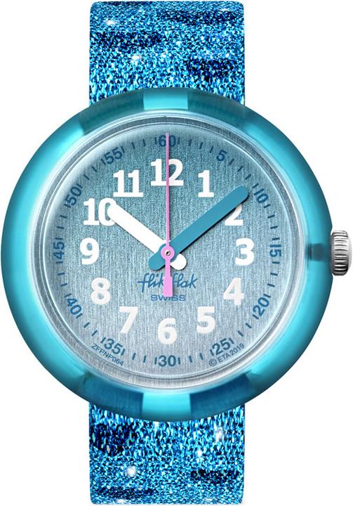 Produktbild Flik Flak Turquoise Sparkle (Analoguhr, 32 mm)