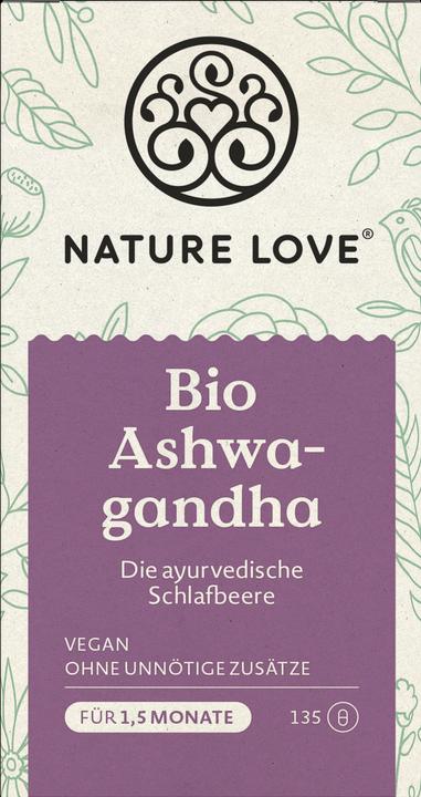 Produktbild Nature Love Ashwagandha (135 Stück, 103 g)