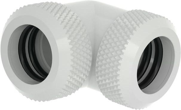 Barrow Multi-Link Adapter 90 degree 12mm AD to 12mm AD Hardtube - white
