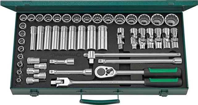 Produktbild Stahlwille Steckschlüssel-Garnitur (33 mm, 29 mm, 31 mm, 24 mm, 10  mm, 13 mm, 16 mm, 17 mm, 15 mm, 19 mm, 32 mm, 11 mm, 23 mm, 25 mm, 30 mm, 12 mm, 26 mm, 28 mm, 34 mm, 18 mm, 20 mm, 14 mm, 22 mm, 27 mm, 21 mm)